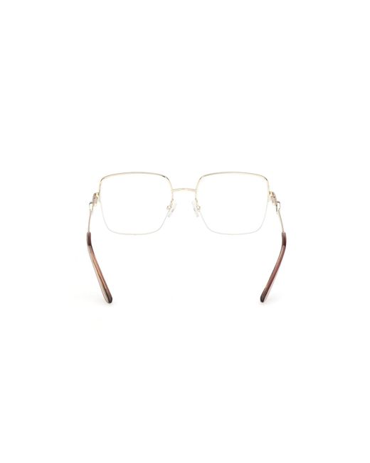 Guess Black Gu50347 059 Optical Frames Metal Squared Normal