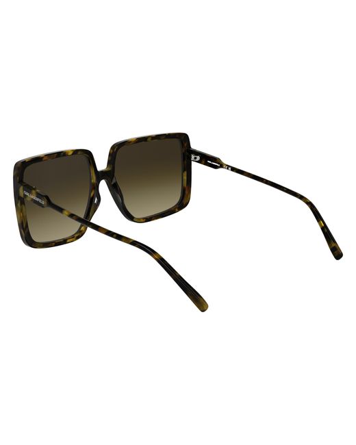 Karl Lagerfeld Black Kl6187S 211 Sunglasses Acetate Squared Normal