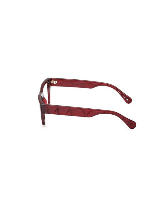 MAX&Co. Black Mo5185 066 Optical Frames Injected Squared Normal