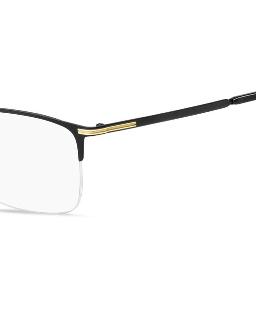 Boss Black Boss 1616/F I46 Optical Frames Metal Squared for men