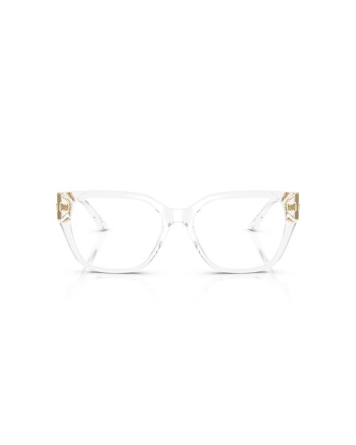 Versace Black Ve3387U 148 Optical Frames Injected Squared Normal