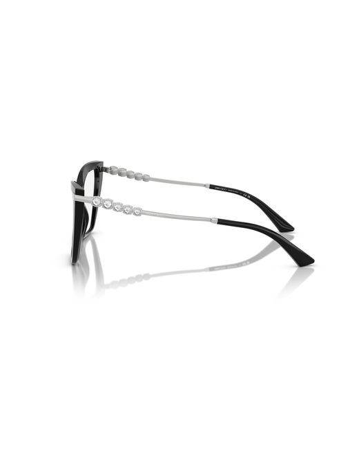 Jimmy Choo Black Jc3020B 5000 Optical Frames Acetate Cat Eye Normal