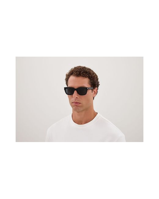 Saint Laurent Black Sl 874 001 Sunglasses Acetate Squared