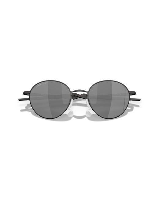 Oakley Black Oo4146 Terrigal 414604 Sunglasses Metal Round Polarized Prizm for men