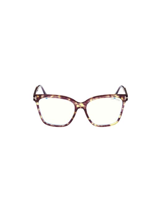 Tom Ford Black Ft5892-B 055 Optical Frames Acetate Squared Normal