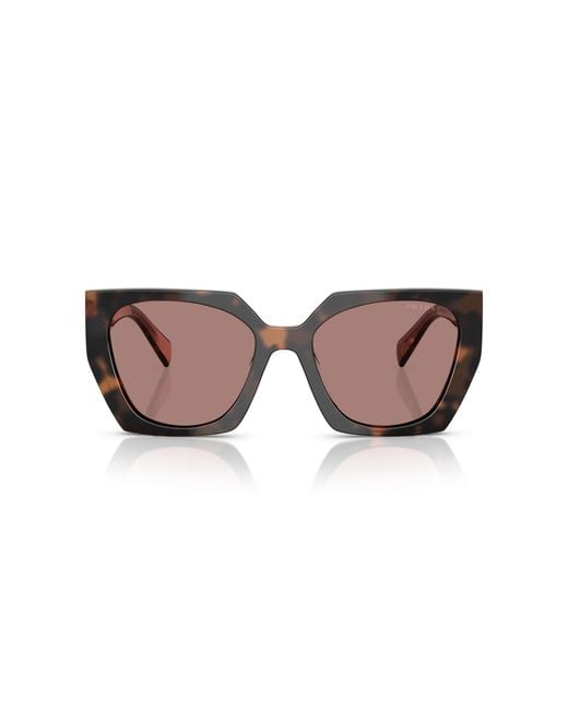 Prada Black Pr 15Ws 23A60B Sunglasses Acetate Squared Normal