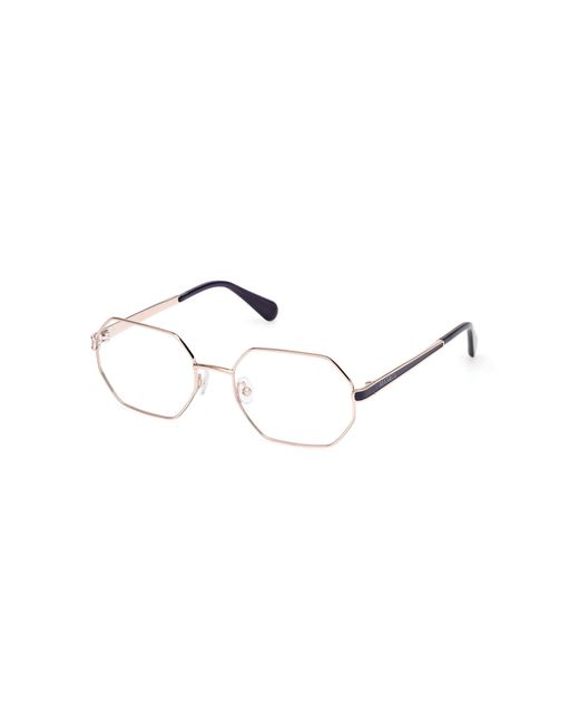 MAX&Co. Black Mo5163 028 Optical Frames Metal Geometric Normal