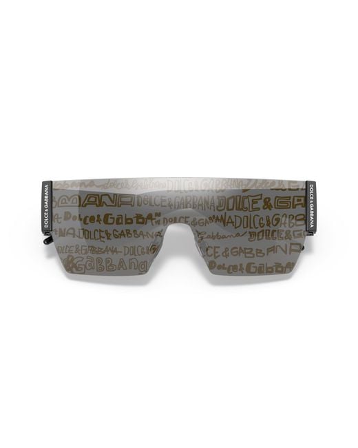 Dolce & Gabbana Black Dg2233 3277K1 Sunglasses Metal Cat Eye Normal for men