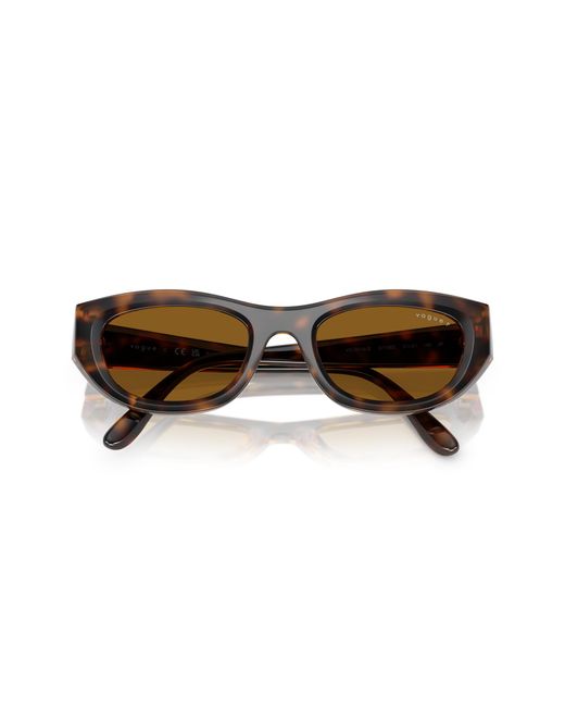 Vogue Eyewear Black Vo5616S 271883 Sunglasses Nylon Cat Eye Polarized
