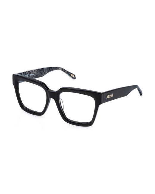 Just Cavalli Black Vjc129 700 Optical Frames Acetate Squared