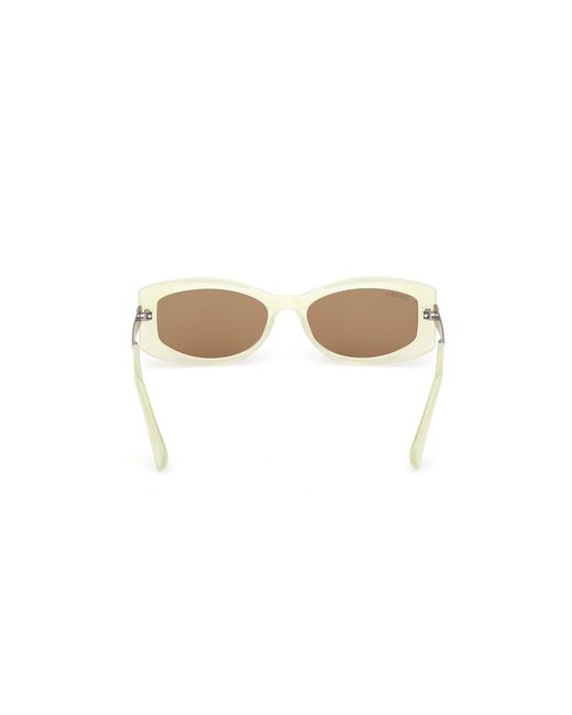 MAX&Co. Black Mo0144 39J Sunglasses Injected Roviex Squared Normal