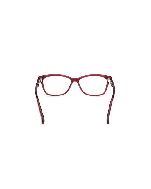Max Mara Black Mm5237 069 Optical Frames Acetate Squared Normal