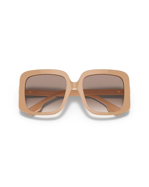 Burberry Black Be4363 Penelope 399013 Sunglasses Plastic Squared Normal Shaded
