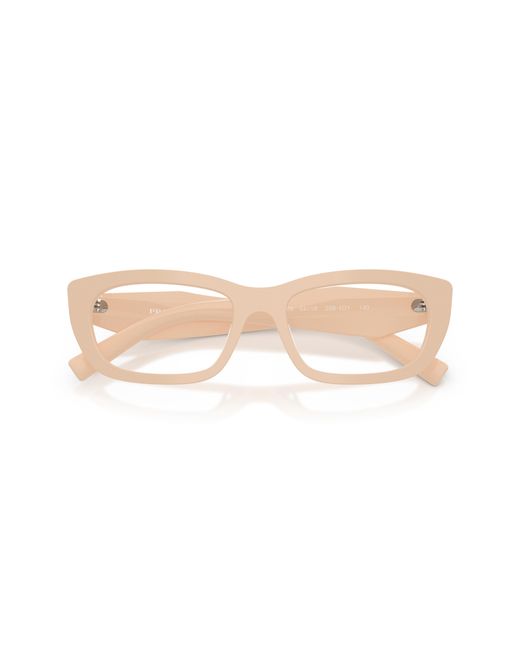 Prada Black Pr D09V 25B1O1 Optical Frames Acetate Transparent Geometric Normal
