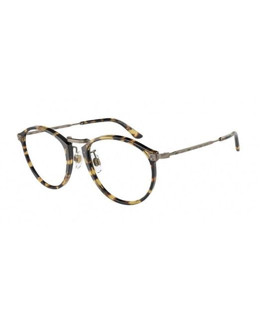 Giorgio Armani Black Ar 318M 5839 Optical Frames Plastic Pantos for men
