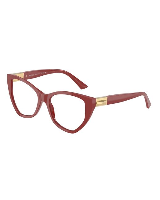 Jimmy Choo Black Jc3026 5013 Optical Frames Acetate Geometric Normal