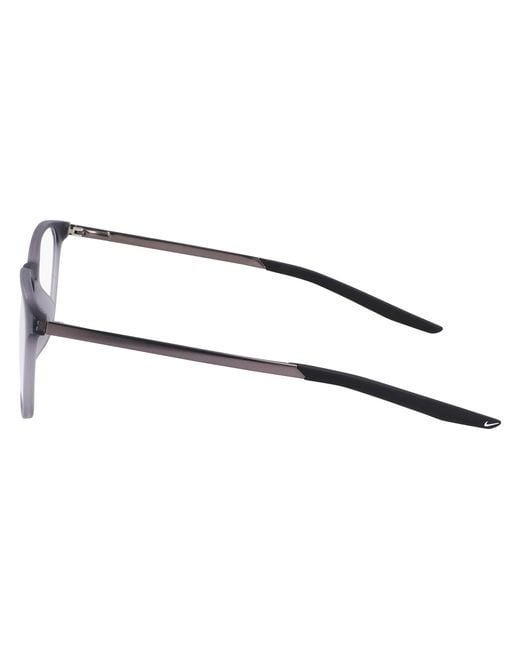 Nike Black 7280 036 Optical Frames Plastic Geometric Normal Photochromatic