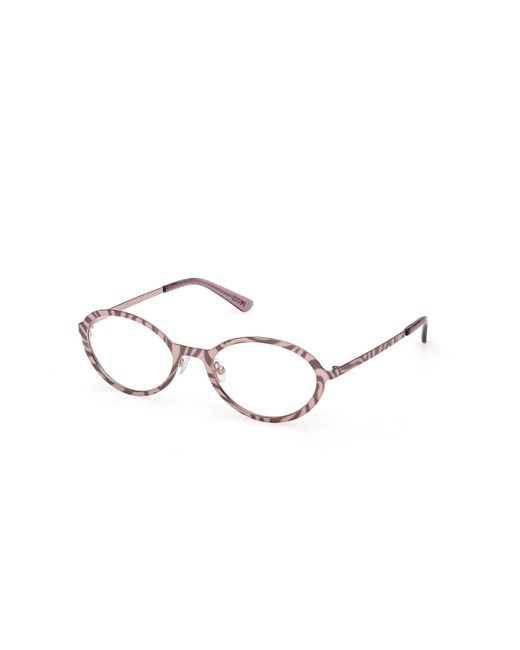 Emilio Pucci Black Ep5277 074 Optical Frames Metal Round Normal