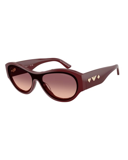Emporio Armani Black Ea4265U 63238D Sunglasses Acetate Geometric Normal Shaded