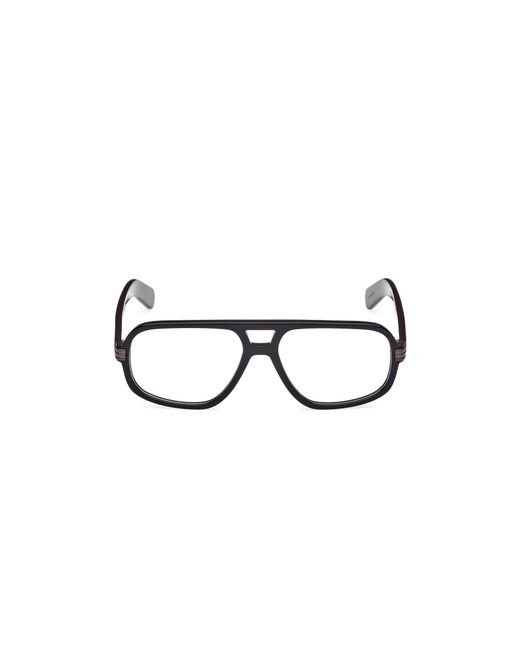 Adidas Black Or5105 001 Optical Frames Acetate Geometric Normal for men