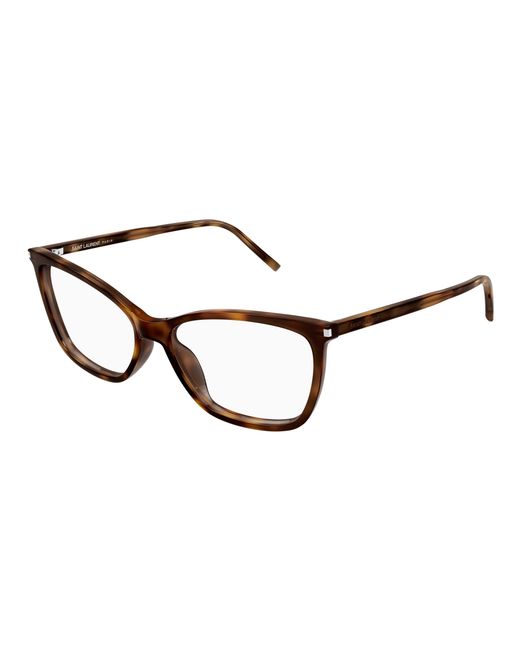 Saint Laurent Black Sl 834 006 Optical Frames Acetate Transparent Cat Eye