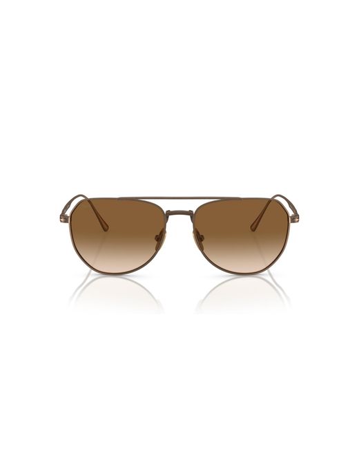 Persol Black Po5003St 800351 Sunglasses Titanium Pantos Normal Shaded