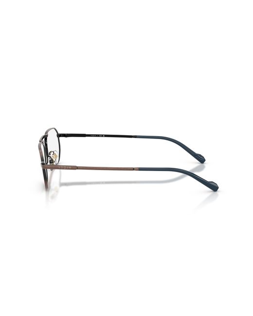 Vogue Eyewear Black Vo4347 5135 Optical Frames Metal Geometric Normal for men