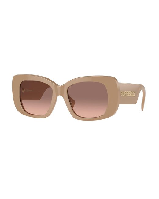 Burberry Black Be4410 399013 Sunglasses Acetate Squared Normal Shaded