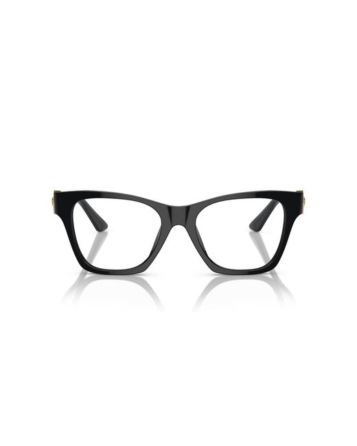 Versace Black Ve3341U Gb1 Optical Frames Acetate Squared