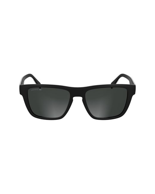 Lacoste Black L6058S 002 Sunglasses Bio-Inject Squared Normal for men