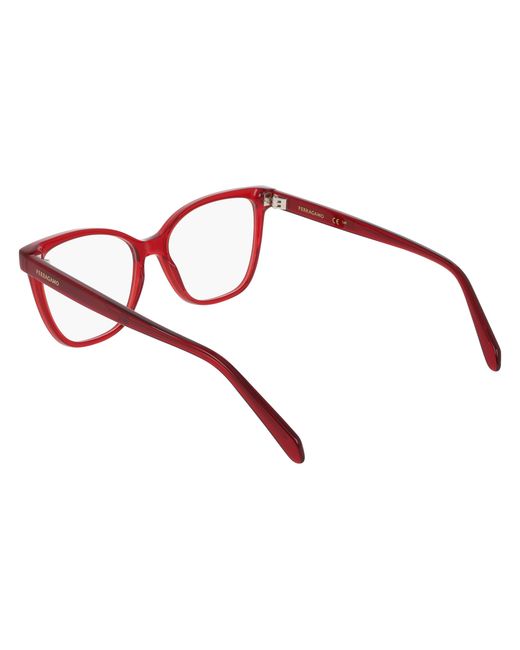 Ferragamo Black Sf3062 612 Optical Frames Acetate Squared Normal