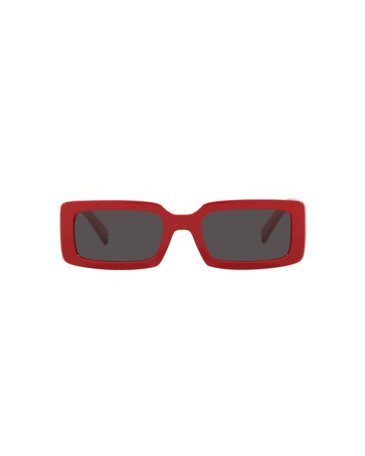 Dolce & Gabbana Black Dg6187 309687 Sunglasses Injected Squared Normal