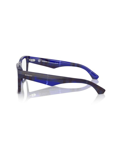 Burberry Black Be2411 4114 Optical Frames Acetate Transparent Squared Normal for men
