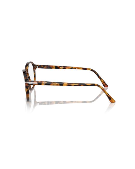 Persol Black Po3343V 1052 Optical Frames Acetate Transparent Pantos Normal