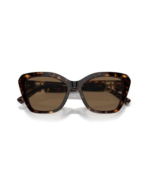 Ralph Lauren Black Rl8216U The Isabel 500373 Sunglasses Acetate Butterfly Normal