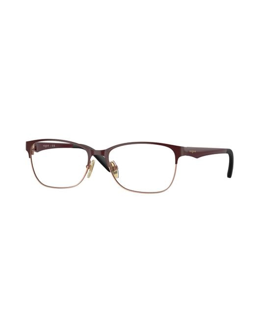 Vogue Eyewear Black Vo3940 5170 Optical Frames Metal Squared Normal