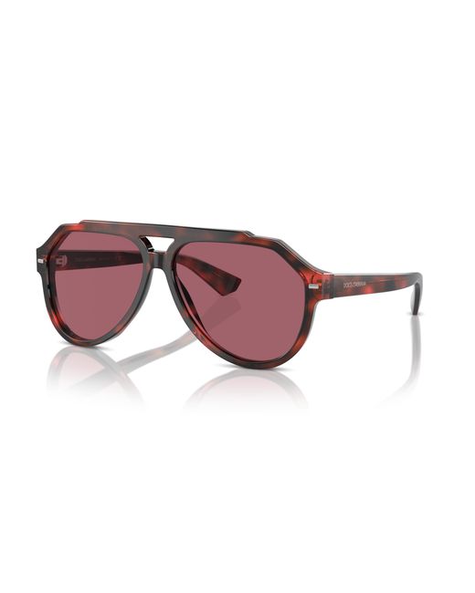 Dolce & Gabbana Black Dg4452 335869 Sunglasses Acetate Pilot Normal for men