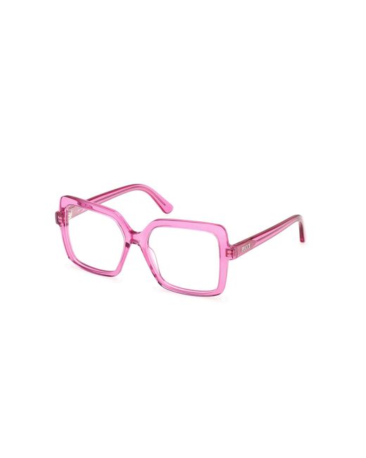 Emilio Pucci Black Ep5265 075 Optical Frames Acetate Squared Normal