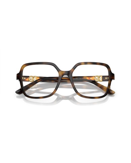 Dolce & Gabbana Black Dg5105U 502 Optical Frames Injected Squared Normal