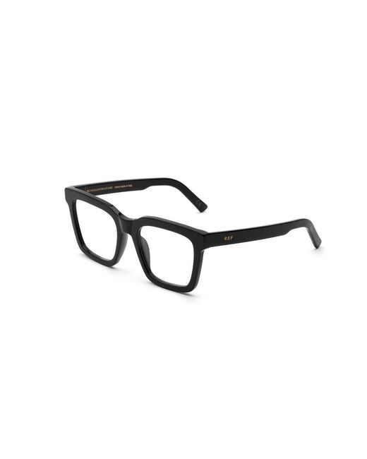 Retrosuperfuture Black Qbk Aalto Optical Nero Optical Frames Acetate Squared