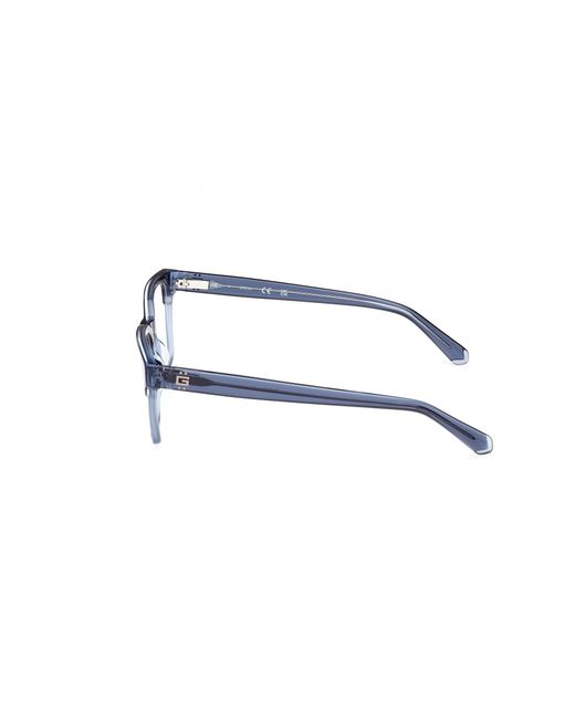 Guess Black Gu50094 092 Optical Frames Acetate Squared Normal for men