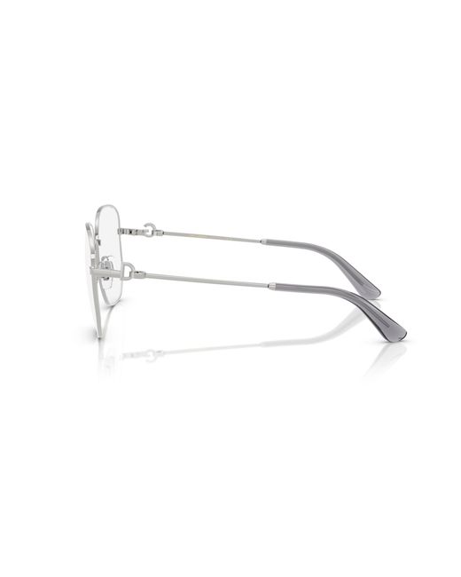 Dolce & Gabbana Black Dg1356 05 Optical Frames Steel Transparent Pantos Normal