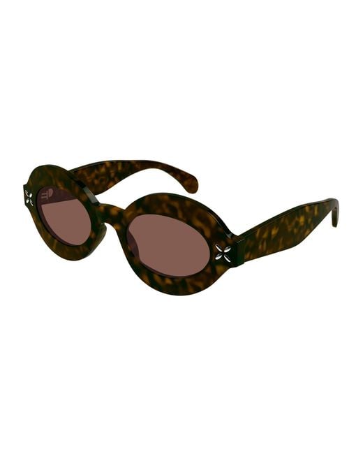 Alaïa Black Aa0059S 003 Sunglasses Acetate Pantos