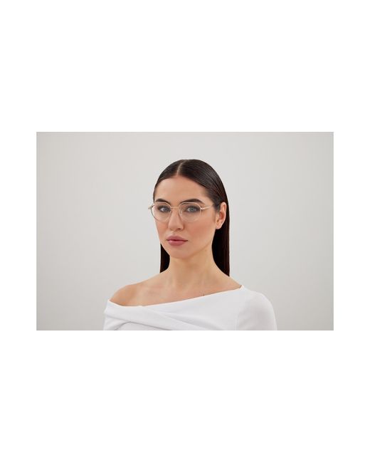 McQueen Black Am0479O 002 Optical Frames Acetate Transparent Round