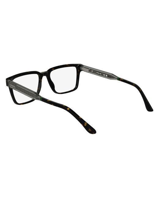 Lacoste Black L2976 230 Optical Frames Bio-Inject Squared Normal for men