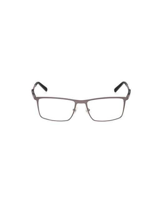 Timberland Black Tb50007 007 Optical Frames Metal Squared Normal for men
