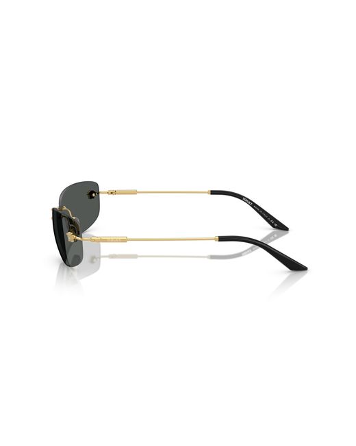 Versace Black Ve2279 100287 Sunglasses Metal Squared Normal for men