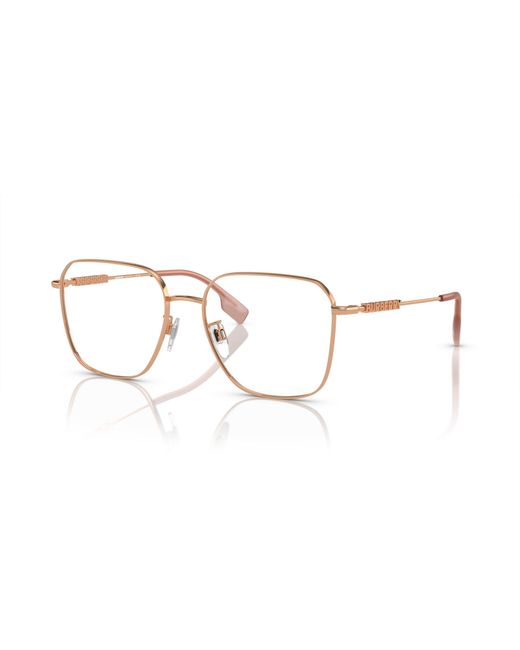Burberry Black Be1382D 1337 Optical Frames Metal Transparent Squared Normal