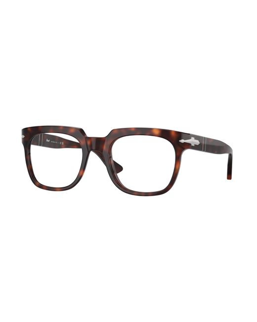 Persol Black Po3325V 24 Optical Frames Acetate Transparent Pillow Normal