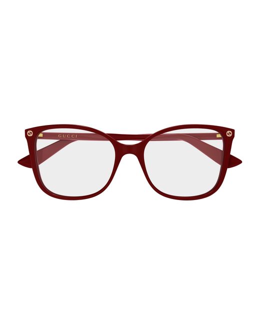 Gucci Black Gg0026O 031 Optical Frames Acetate Transparent Cat Eye